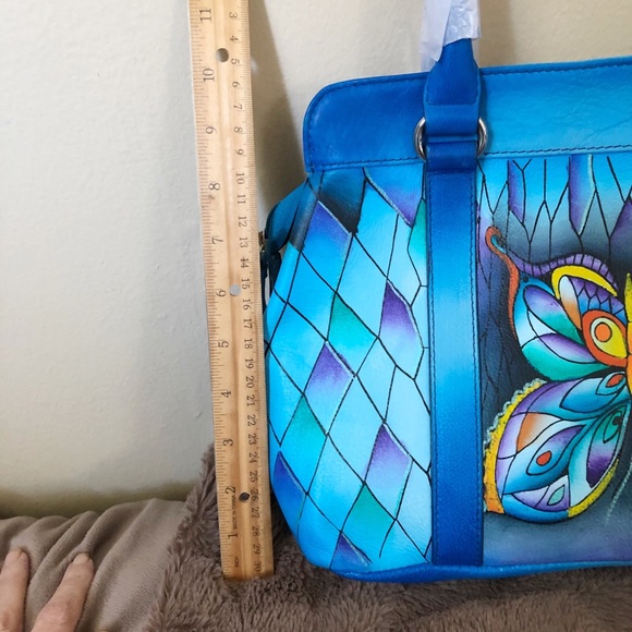 Genuine Leather Hand Painted - Picture 4 of 8